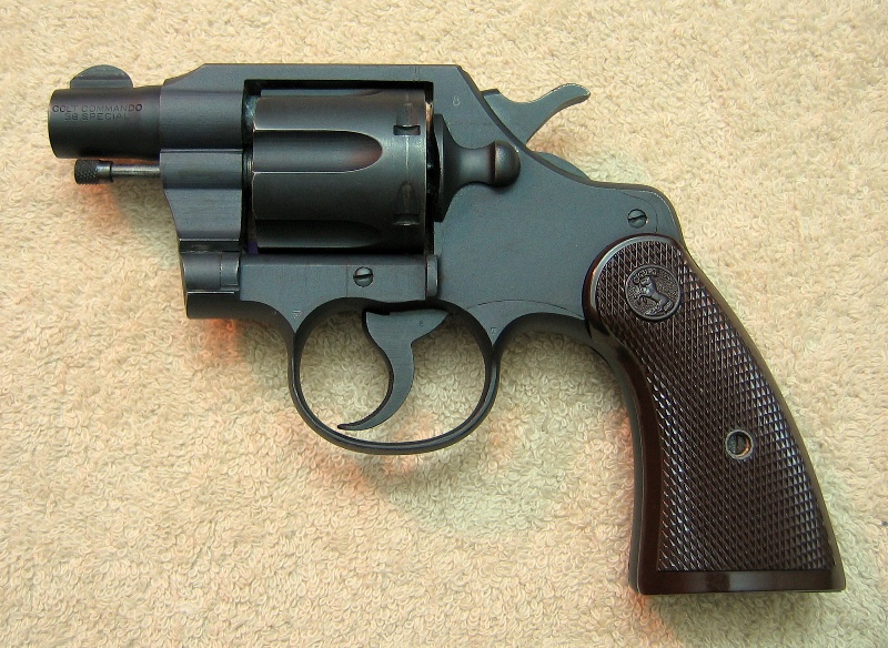1943 Colt Commando with 2' bbl. used in Pacific Theatre during WWII.